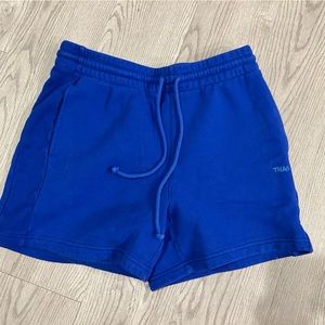 Aritzia cozy fleece boyfriend fit shorts